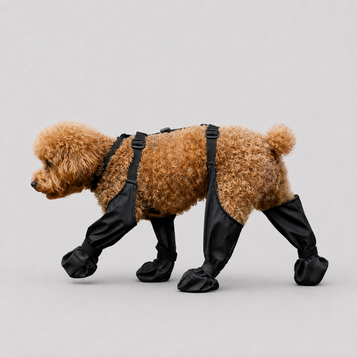 La Grenouillère · Bottes à bretelles pour chien