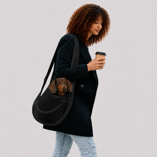 Le Baladin · Sac de transport bandoulière pour chien