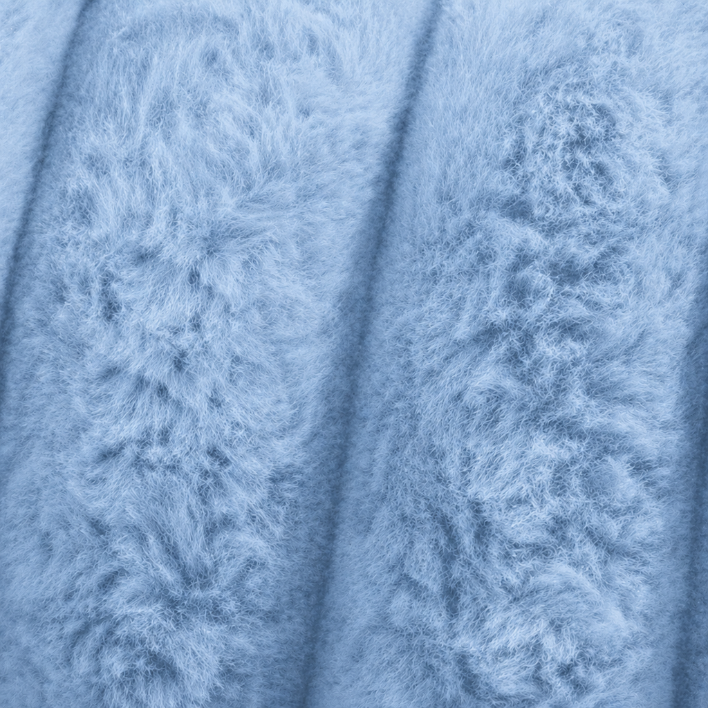 Canapé moelleux Le Boudoir pour chien, coloris Bleu, Maison Pattounes, vue 2