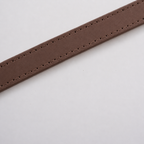 L'Attache — Laisse en cuir Marron