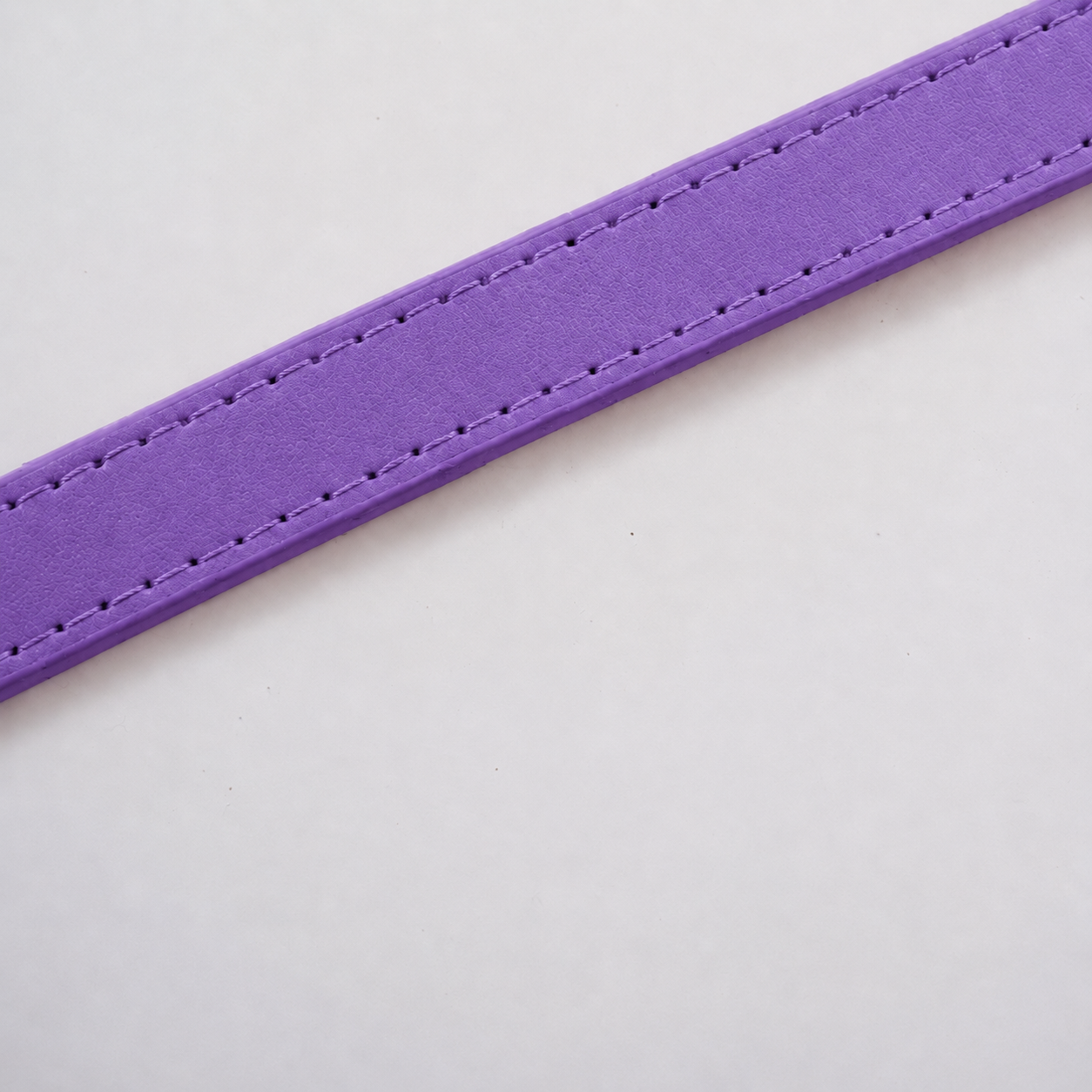 L'Attache — Laisse en cuir Violet