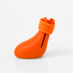 Bottes de pluie L'Ondée pour chien, coloris Orange, Maison Pattounes, vue 4