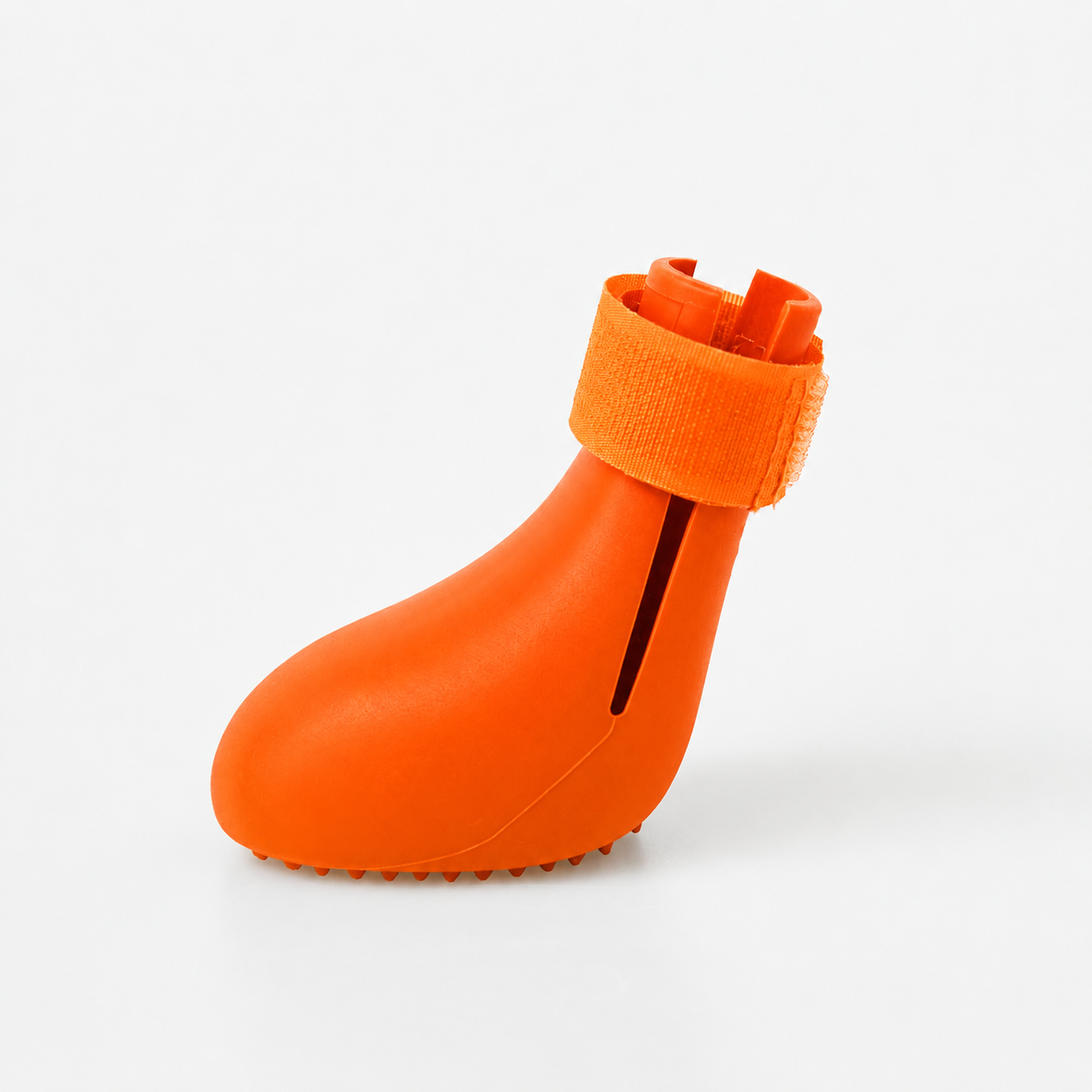 Bottes de pluie L'Ondée pour chien, coloris Orange, Maison Pattounes, vue 4