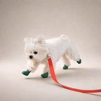 Bottes de pluie L'Ondée pour chien, coloris Vert forêt, Maison Pattounes, vue 2