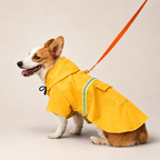 Imperméable à capuche Le Suroît pour chien, coloris Jaune, Maison Pattounes, vue 1