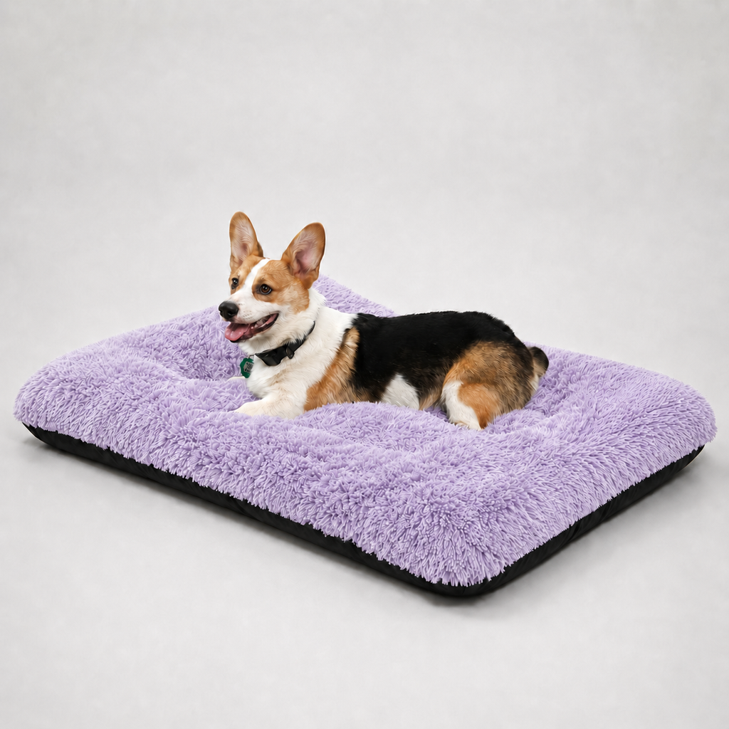 Lit moelleux Le Nuage pour chien, coloris Violet dégradé, Maison Pattounes, vue 3