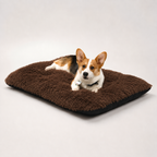 Lit moelleux Le Nuage pour chien, coloris Café, Maison Pattounes, vue 1