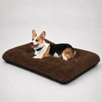 Lit moelleux Le Nuage pour chien, coloris Café, Maison Pattounes, vue 3