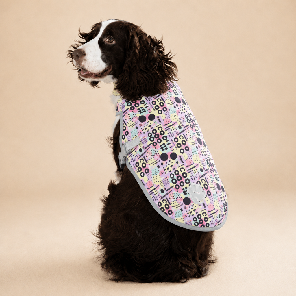 Gilet rafraîchissant La Fraîchette pour chien, coloris Rose, Maison Pattounes, vue 4