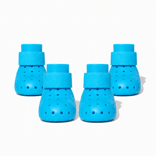 Bottes silicone imperméables pour chien Maison Pattounes — coloris orange