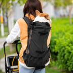 Sac à dos de portage Le Grimpeur pour chien, coloris Noir, Maison Pattounes, vue 2