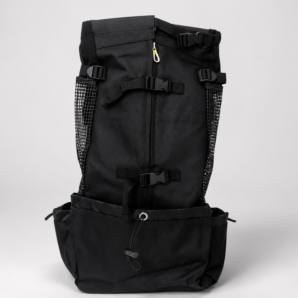 Sac à dos de portage Le Grimpeur pour chien, coloris Noir, Maison Pattounes, vue 6