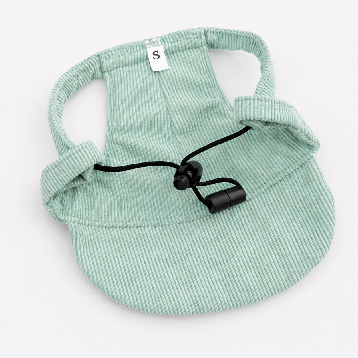 Casquette de soleil La Capeline pour chien, coloris Vert sauge, Maison Pattounes, vue 5