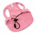 Casquette de soleil La Capeline pour chien, coloris Rose poudré, Maison Pattounes, vue 5