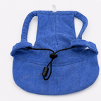 Casquette de soleil La Capeline pour chien, coloris Bleu sauge, Maison Pattounes, vue 5