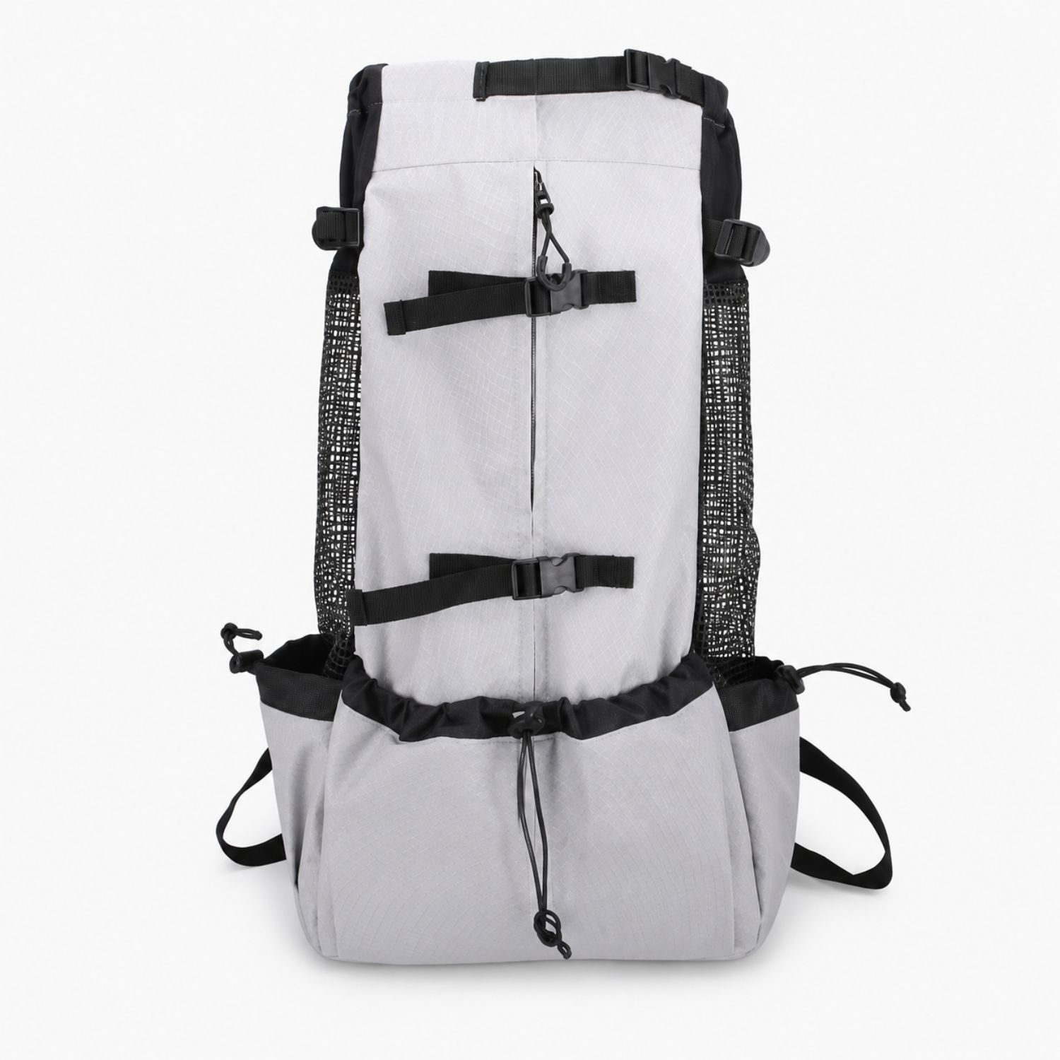 Sac à dos de portage Le Grimpeur pour chien, coloris Gris clair, Maison Pattounes, vue 4