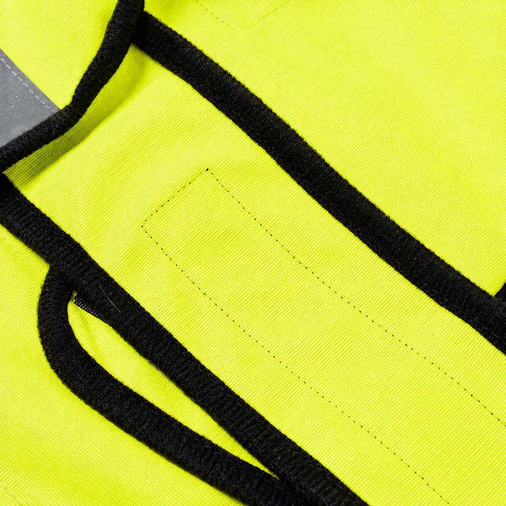 Gilet de sécurité réfléchissant Le Phare pour chien, coloris Jaune fluo, Maison Pattounes, vue 3