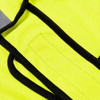 Gilet de sécurité réfléchissant Le Phare pour chien, coloris Jaune fluo, Maison Pattounes, vue 3