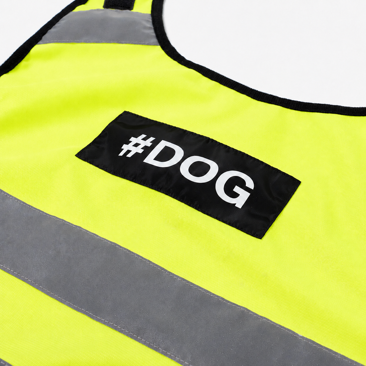 Gilet de sécurité réfléchissant Le Phare pour chien, coloris Jaune fluo, Maison Pattounes, vue 4