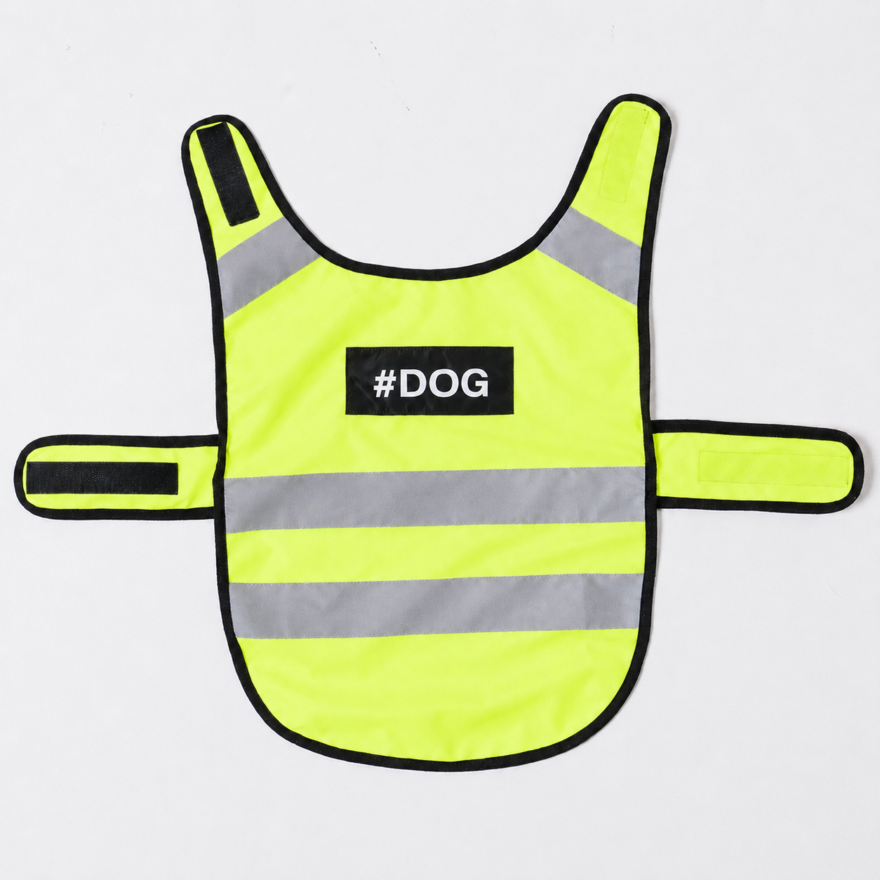 Gilet de sécurité réfléchissant Le Phare pour chien, coloris Jaune fluo, Maison Pattounes, vue 5