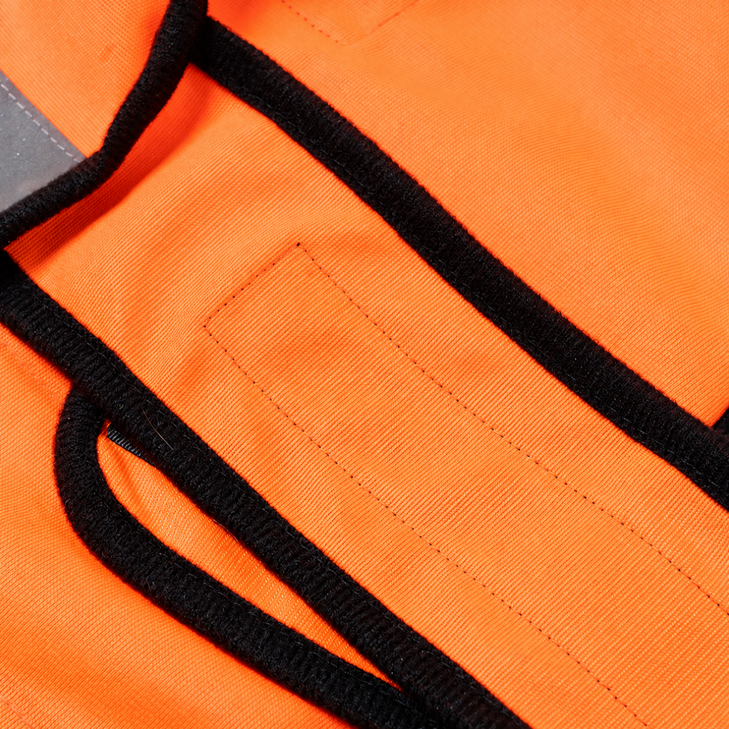 Gilet de sécurité réfléchissant Le Phare pour chien, coloris Orange, Maison Pattounes, vue 3