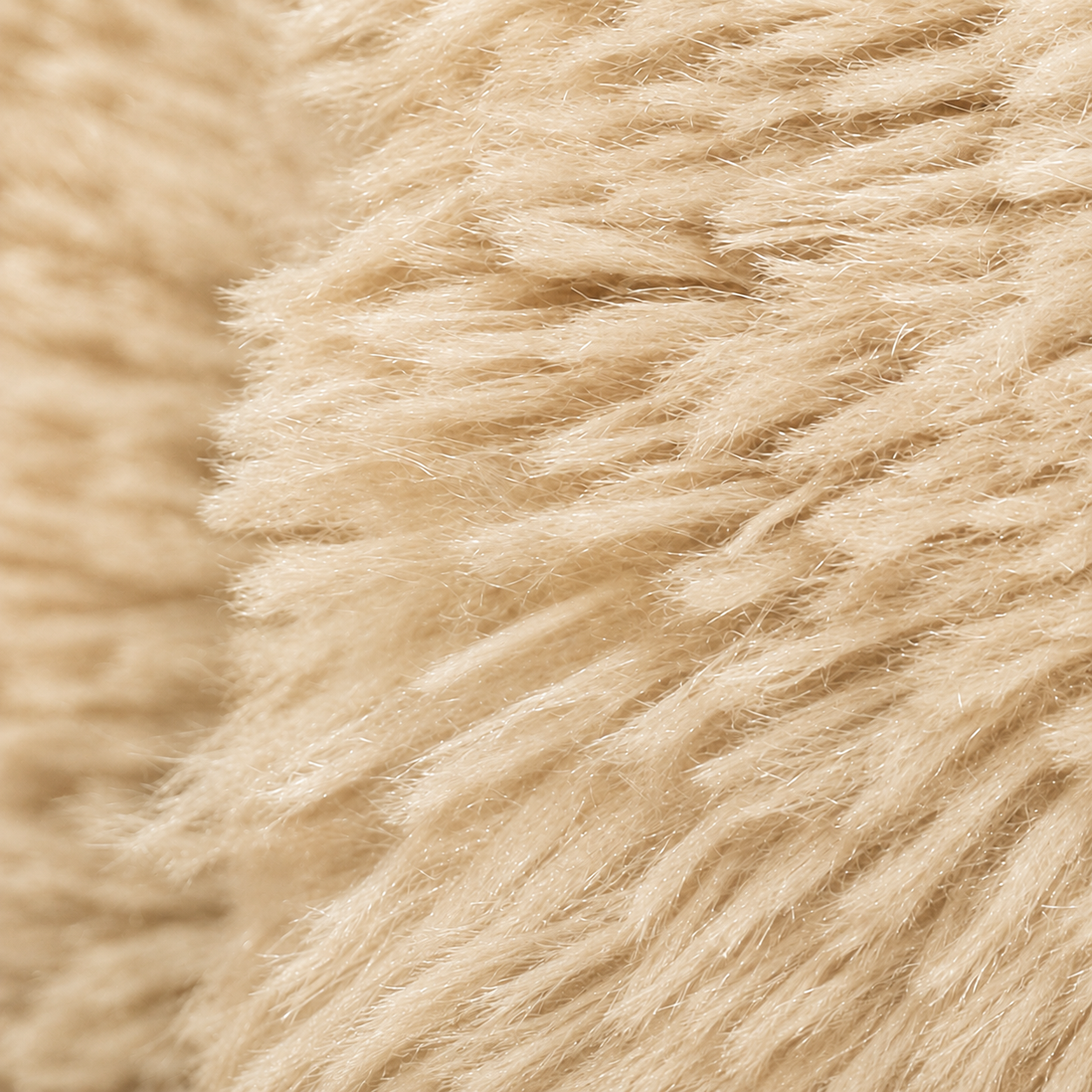 Lit moelleux chaud Le Nuage pour chien, coloris Abricot, Maison Pattounes, vue 4