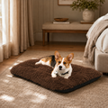 Lit moelleux chaud Le Nuage pour chien, coloris Café, Maison Pattounes