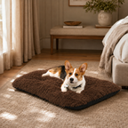 Lit moelleux chaud Le Nuage pour chien, coloris Café, Maison Pattounes