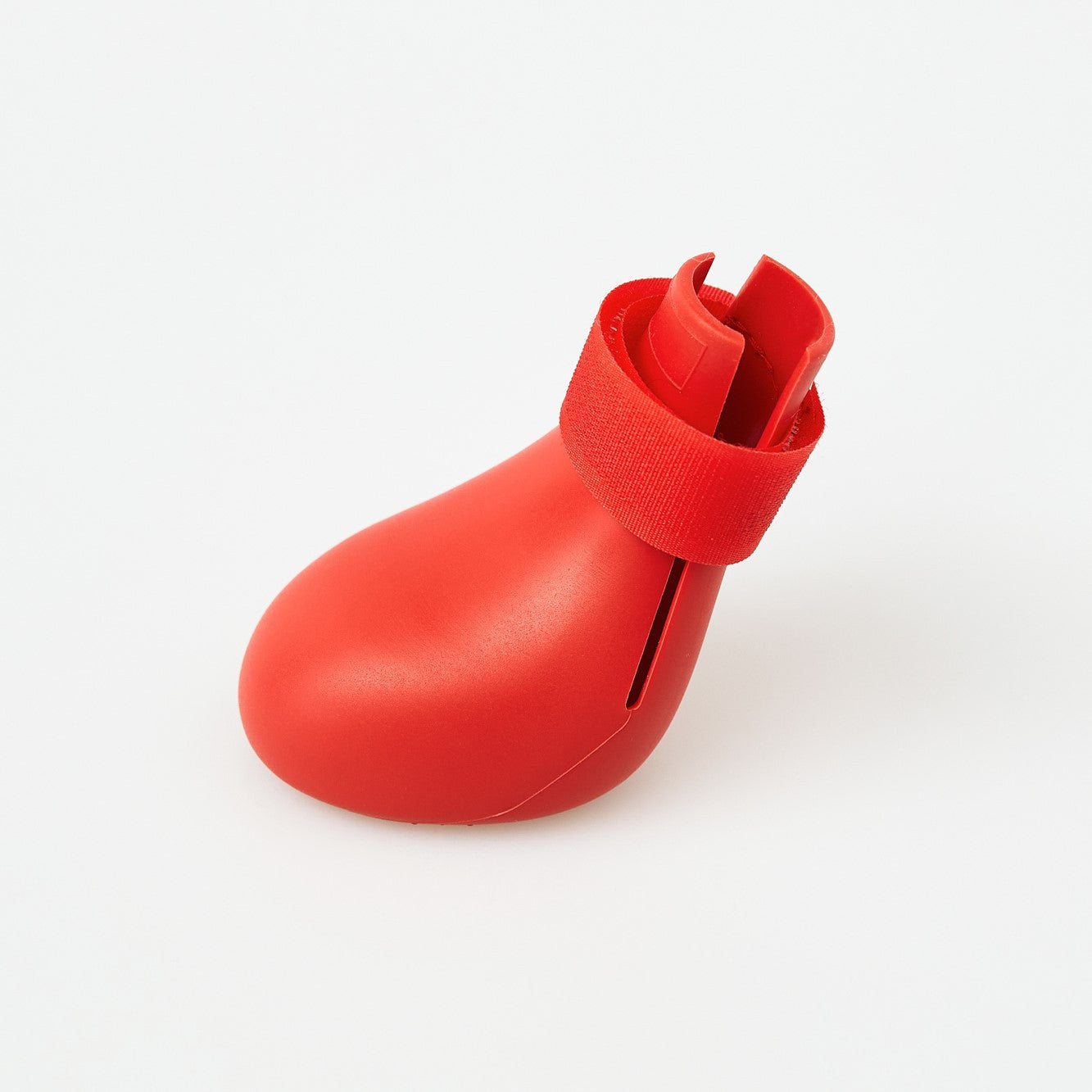 Bottes de pluie L'Ondée pour chien, coloris Rouge, Maison Pattounes, vue 4