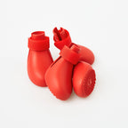 Bottes de pluie L'Ondée pour chien, coloris Rouge, Maison Pattounes, vue 3