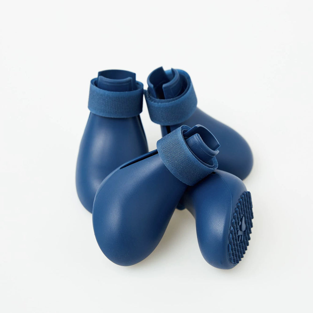 Bottes de pluie L'Ondée pour chien, coloris Bleu marine, Maison Pattounes, vue 3