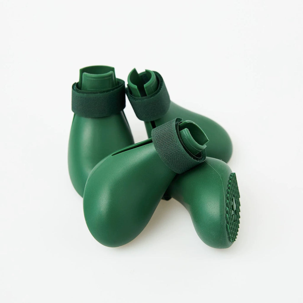 Bottes de pluie L'Ondée pour chien, coloris Vert forêt, Maison Pattounes, vue 3