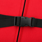 Sac à dos de portage Le Grimpeur pour chien, coloris Rouge, Maison Pattounes, vue 5 : détail de la boucle de sangle