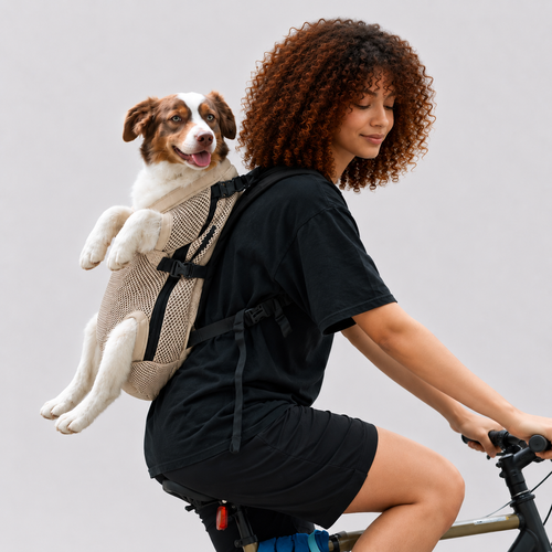 L'Éclaireur · Sac de transport respirant pour chien